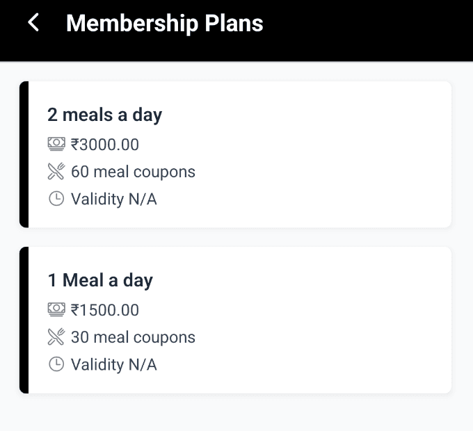 Create Membership Plans